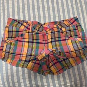 Plaid Pink Shorts